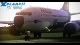 X-Plane 11 -  737-700NG - Luxembourg - Orly - Ortho4xp - RealtimeWeather - (UltraRealistic) 4K@60fps