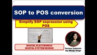 U1L10.6 | Преобразование СОП в POS | Упрощение выражения СОП в POS | Проектирование цифровых систем