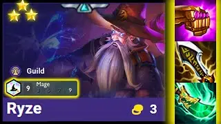 9 Mage Ryze 3 Star ⭐⭐⭐ - Mage Conference | TFT Set 7 PBE
