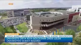 AHMET YESEVİ ÜNİVERSİTESİ ORTA ASYA BÖLGESİNİN EN ÖNDE GELEN ÜNİVERSİTESİ OLMAYI BAŞARDI