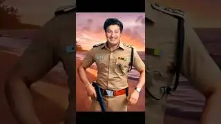 MGR as police officer #mgr #makkalthilakammgr