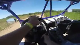 Yamaha YXZ, laps around the Badlands Off Road Park SxS track - July 2022