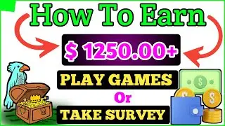 Easiest Way To Earn Money Online By Playing Games And Taking Surveys ( WORLDWIDE )