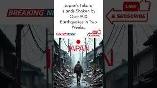 What's Causing This Massive Earthquake Swarm in Japan? #Japan #Earthquake #TokaraIslands