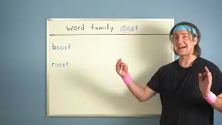 English with Mike: Learn English Pronunciation with Word Families (-oost) Long u sound