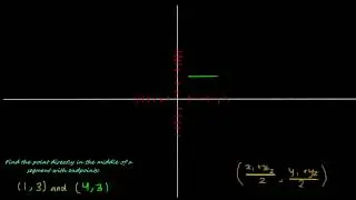 Midpoint Formula: Geometry #3
