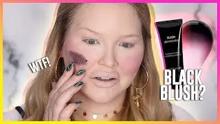 WORLD'S WORST BLUSH?? Testing BLACK CREAM BLUSH!