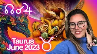 TAURUS June 2023. Abundance Pours Over You! Be Careful What you Wish For! Jupiter Rahu Cojunction!