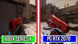 Xbox Series X VS PC Side By Side Graphic Comparison Halo Infinite