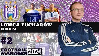 Football Manager 2024 PREMIERA PL | Łowca Pucharów | #2 Biało - Fioletowa Kadra.
