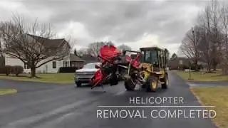 Robinson R66 helicopter that crashed in Cumberland County neighborhood removal completed