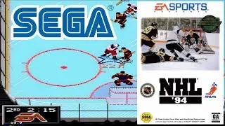 CPU Showdown Returns - All Star Game - NHL94 on the Sega Genesis