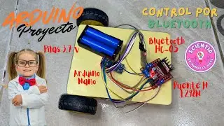 Arduino Nano Car via Bluetooth: Complete, Easy, and Error-Free