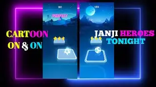 Tiles Hop - Cartoon On & On | Janji Heroes Tonight