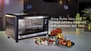 Glen Digital Oven Toaster Griller (OTG) 35 Litres with Convection, Motorized Rotisserie (5035DIGI)