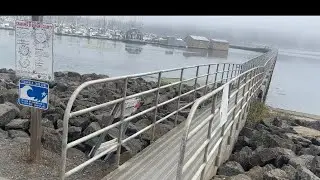 Spud Point Marina Pier Open Again | New Rails & Borders | Bodega Bay crabbing