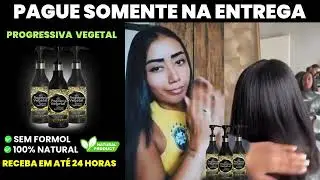 Progressiva vegetal Sem Formol - Pague Somente Na Entrega - Receba em 24 horas