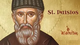 Painting Saint Paisios: The Art of Byzantine Iconography (Time-lapse)