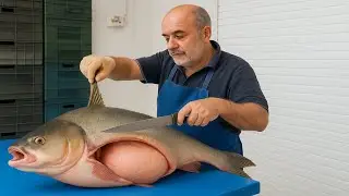 Fish Gut Cutting Gone Wild &mdash; Look What Was Inside!