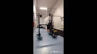 Fat man lifting