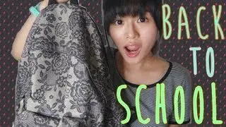 Ding2 │學生相妝+What's in my school bag