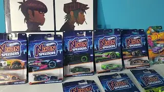 Hot Wheels Neon autici,svetle u mraku.