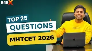 MHTCET Top 25 SURE SHOT Questions | Maths Yahi Aayenge! | Score 99+ Easily  #mhtcet2026