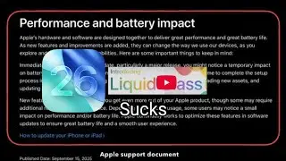 (YTP) IOS 26 liquid ass version sucks