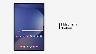 Galaxy Tablet: Bildschirm drehen