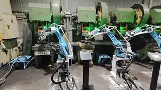 Unlock High-Performance Manufacturing with Our Stamping Robot & Gear Punch Press Solution ⚙️🤖