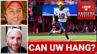 CAN WISCONSIN HANG? Michigan Wolverines PREVIEW - how can the Badgers stop UNDERWOOD?