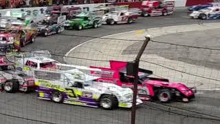 Late Model Figure 8 Three Hour race Indianapolis Speedrome start till first yellow 09/12/2020