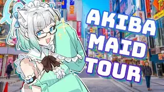 【AKIBA MAID TOUR】showing you around my favorite place!!【Maid Mint Fantome】