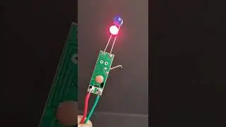 Make a Police Flasher Out of the Old Clock Circuit #shorts #zaferyildiz #short #led#vumeter#pcb #diy
