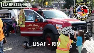 @AFBlueTube Fire Emergency Services - Rapid Intervention Vehicle - 112 Bretzenheim