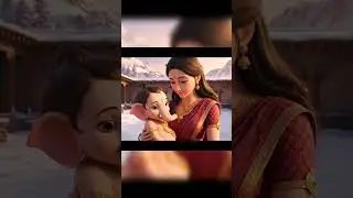 💔 विदाई क्यों माँ? Emotional Conversation Between Parvati & Baby Ganesha | Heart Touching Animation