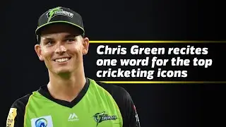 CricTracker Exclusive: One word game with BBL star Chris Green