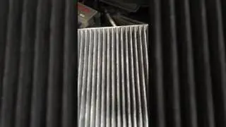 Porsche Boxster 987 cabin / pollen filter check and replacement
