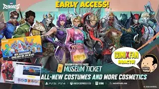 Marvel Rivals S6 EARLY ACCESS cosmetics reaction!👀 Battle Pass! Event! Accessories! Proficiency!😲