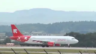 Landings and Takeoffs at Stuttgart Airport, Germany (EDDS)