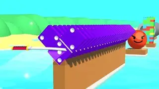 Flying Cut! Satisfying and Relaxing ASMR Slicing Gameplay Video