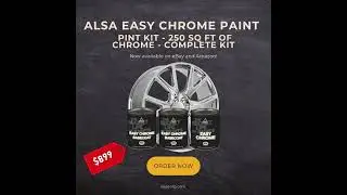 Alsa Easy Chrome Paint Pint Kit