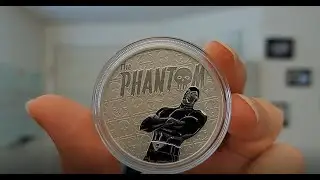 2022 Tuvalu The Phantom Comic 1oz Silver Coin