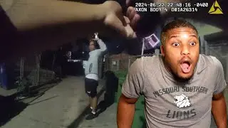 D.Shelton Reacts To Rookie Cop Chasing Down Dangerous Teenager Shooting Gun!