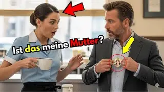 Arme Kellnerin sieht Milliardärs Medaillon – „Das ist meine Mutter!“ – Sekunden später weint er...
