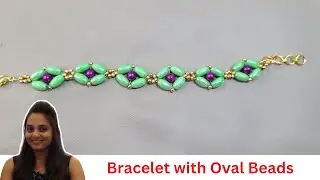 Easy Bracelet Making with Oval Beads DIY Jewelry bracelet beads bracelet making dj's creation