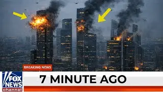 7 MINUTE AGO 121 Ukrainian Drones Strike Moscow&rsquo;s City Towers