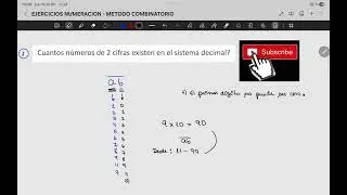EJERCICIO 02 - SISTEMA DE NUMERACI&Oacute;N / M&Eacute;TODO COMBINATORIO