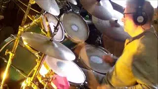 Pas de boogie woogie  Eddy Mitchell (drum cover) Marc élève de Jean-pierre CHARRA