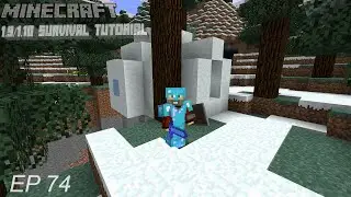 1.9/1.10 Survival Tutorial - Ep 74 Igloo's & Mesa Gold